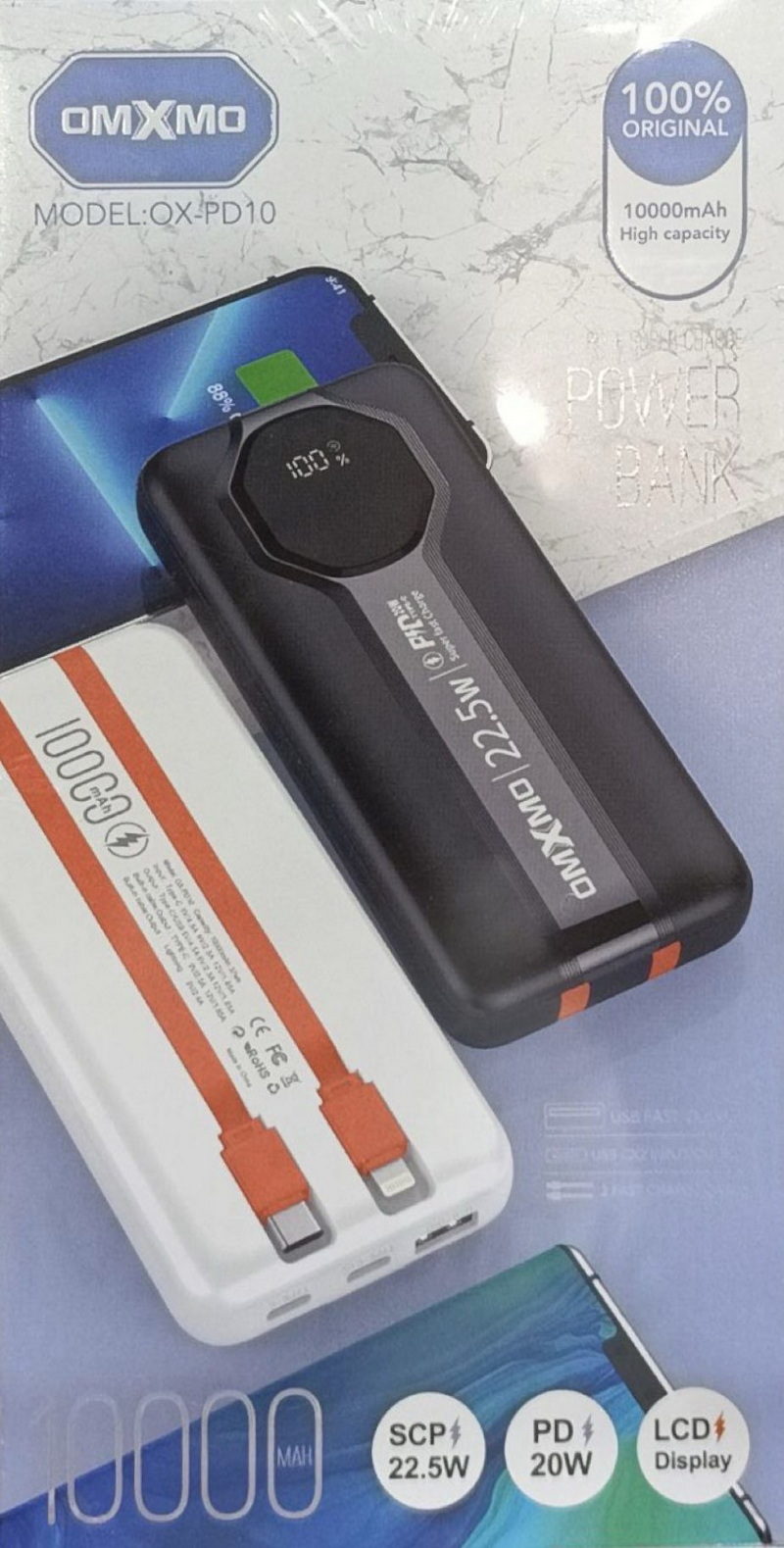 POWER BANK OX-PD10